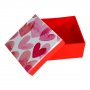 Gaveeske - Valentinsdag - Rosa/rød - 10x10 cm Gaveeske - Valentinsdag - Rosa/rød - 10x10 cm