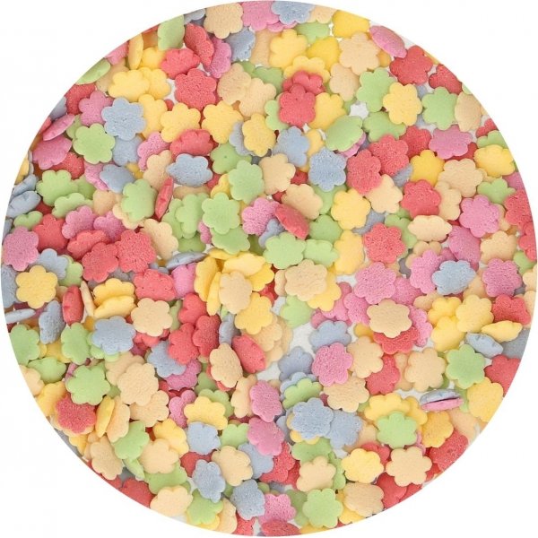 Str�ssel - Blomster Pastell - Blandede Farger - Funcakes - 60 g