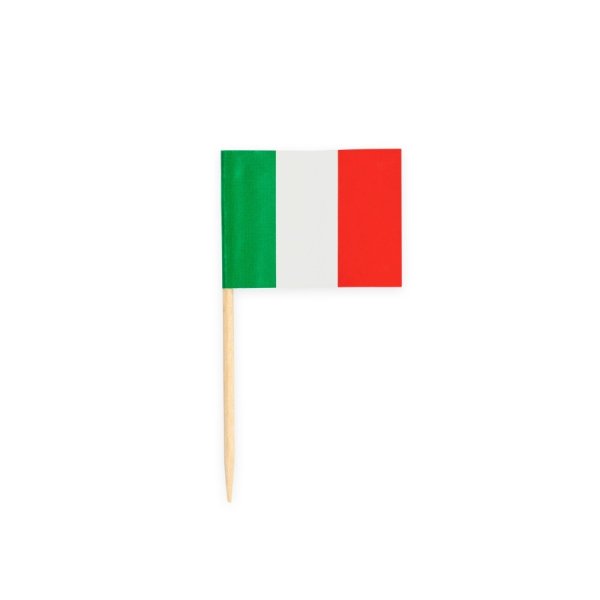 Cocktailflagg - Italia - 50-pakning