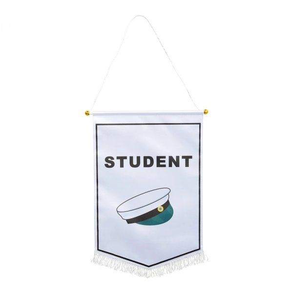 Flagg - Student - Vertikal liten Flagg - Student - Vertikal liten
