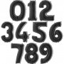 Tallballong - Svart - 1 m - Tall: 2
