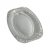 Ovala serveringsfat - 3-pack - Silver