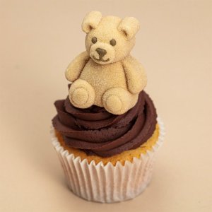 Marshmallow-dekorasjoner - Teddybj�rner - 12 stk