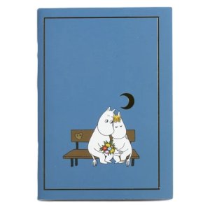 Notatbok - Mørkeblå, Mumin og Snorkmaiden - A6 Notatbok - Mørkeblå, Mumin og Snorkmaiden - A6