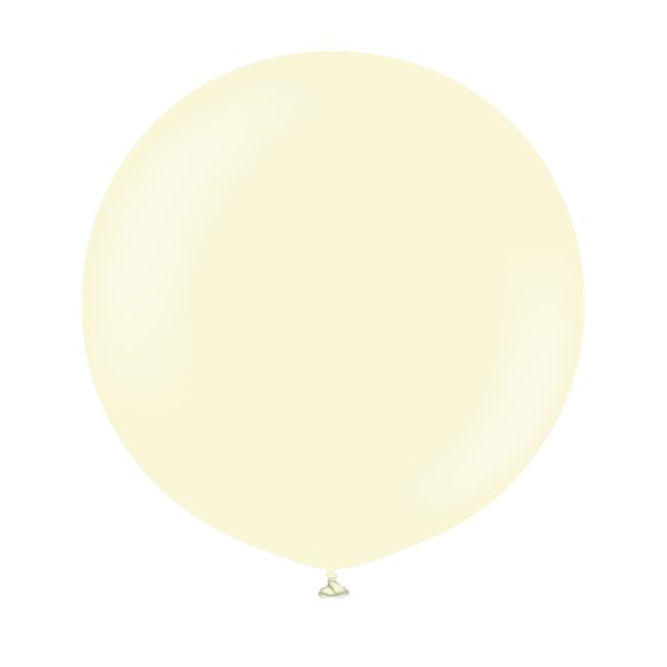 Ballonger ensfargede - Premium 60 cm - Lysegule - 2-pakning Ballonger ensfargede - Premium 60 cm - Lysegule - 2-pakning