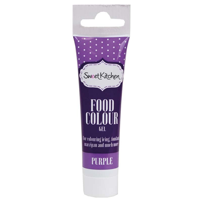 Fargegel - Lilla - Sweet Kitchen - 25 g - Pasta-/gelfarger, Kolorist