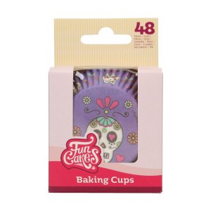 Muffinsformer Day of the Dead - 48-pakning