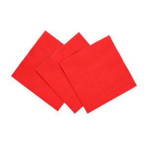 Servietter - Røde - 33x33 cm - 20-pakning Servietter - Røde - 33x33 cm - 20-pakning