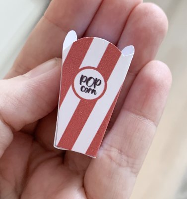 Popcornbokser - 6 stk - Julenissen flytter inn Popcornbokser - 6 stk - Julenissen flytter inn