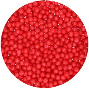 Myke sukkerperler røde 60 g - FunCakes Myke sukkerperler røde 60 g - FunCakes