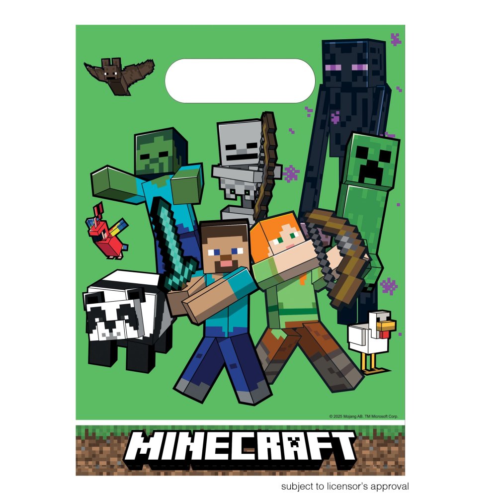 Festposer – Minecraft – 6-pakning – Minecraft