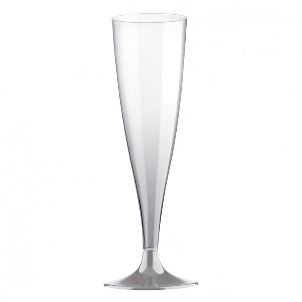 Champagneglass - 10-pakning - Gjennomsiktig/gr