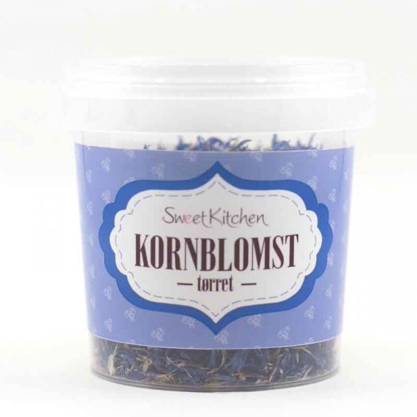 Spiselige ekte blomster - Kornblomst - SweetKitchen - 5g Spiselige ekte blomster - Kornblomst - SweetKitchen - 5g
