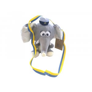 Studentdyr - Elefant - Grå - 22 cm Studentdyr - Elefant - Grå - 22 cm