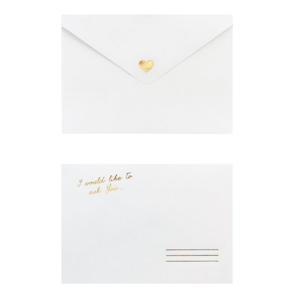 Kort med armbnd - Vil du vre forloveren min?