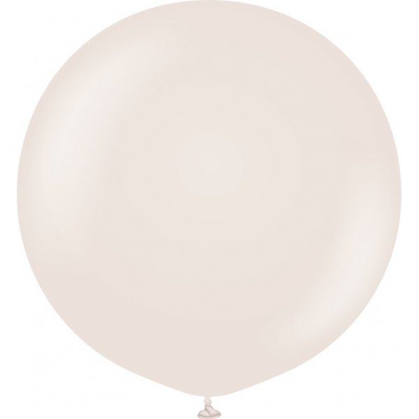 Ballonger ensfarget - Premium 60 cm - Hvit sand Ballonger ensfarget - Premium 60 cm - Hvit sand