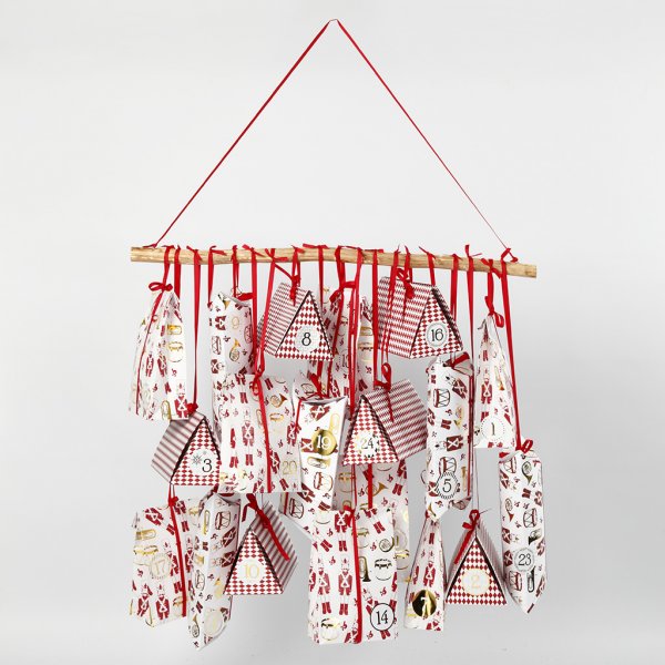 Trepinne med løkker - 60 cm Trepinne med løkker - 60 cm