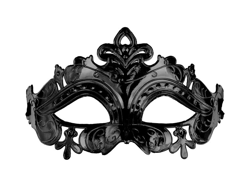 Karnevalsmaske – Svart – Halloween-kostyme, Halloween