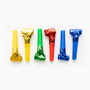 Party Tutor Metallic Mix 6-pakning Party Tutor Metallic Mix 6-pakning