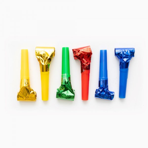 Party Tutor Metallic Mix 6-pakning Party Tutor Metallic Mix 6-pakning