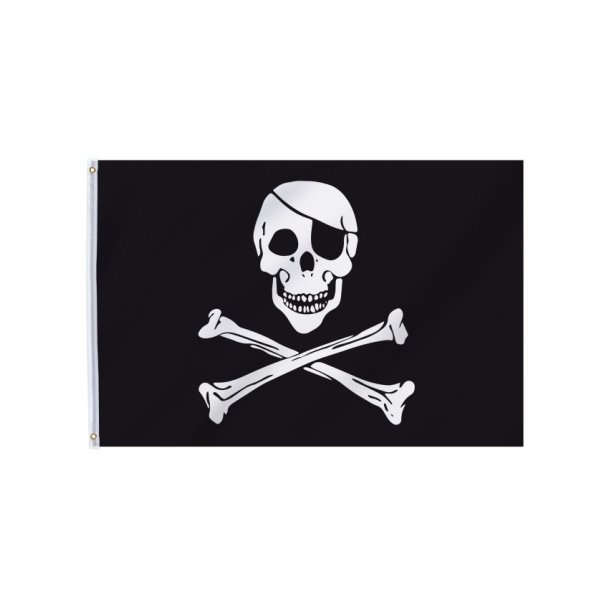 Flagg - Piratfest - 90 x 150 cm Flagg - Piratfest - 90 x 150 cm