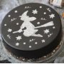Sjablon - Heks - 25 - cm - Halloween