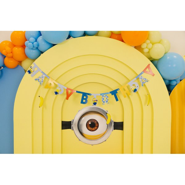 Gratulerer med dagen-banner Minions