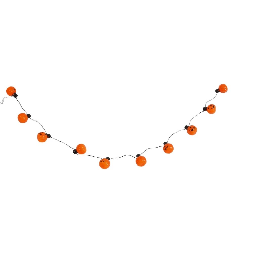 Lyslenker - Halloween-gresskar - 10 LED - Halloween