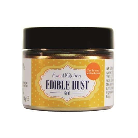 Spiselig glitter – Sweet Kitchen – Gull – 10 g – Spiselig glitter, Sprinkles