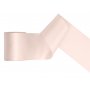 Satengb�nd - Off-white - (Bredde: 100 mm) - 25 meter