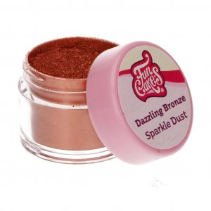 Glitrende stv - Blendende bronse - 100 % spiselig