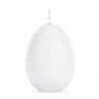 Stearinlys - Egg - 10 cm - Hvit Stearinlys - Egg - 10 cm - Hvit