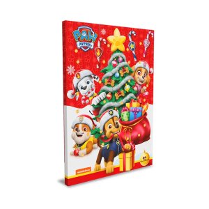 Adventskalender - Paw Patrol - Sjokolade - 24 plasser