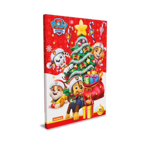 Adventskalender - Paw Patrol - Sjokolade - 24 plasser Adventskalender - Paw Patrol - Sjokolade - 24 plasser