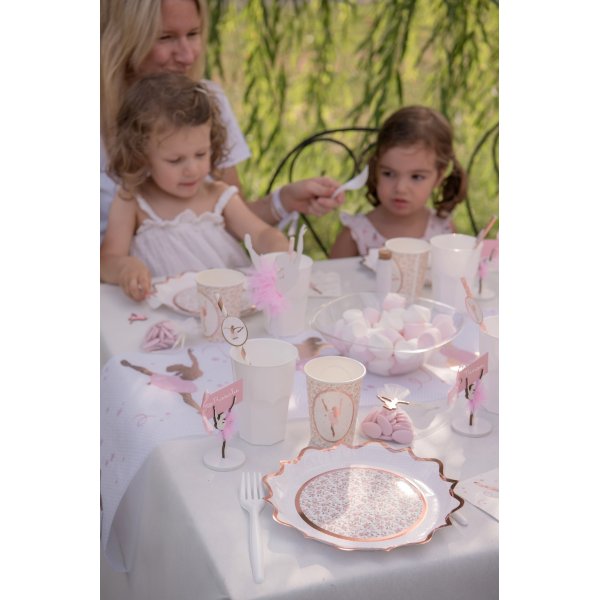 Papptallerken - Ballerina - 10-pakning Papptallerken - Ballerina - 10-pakning