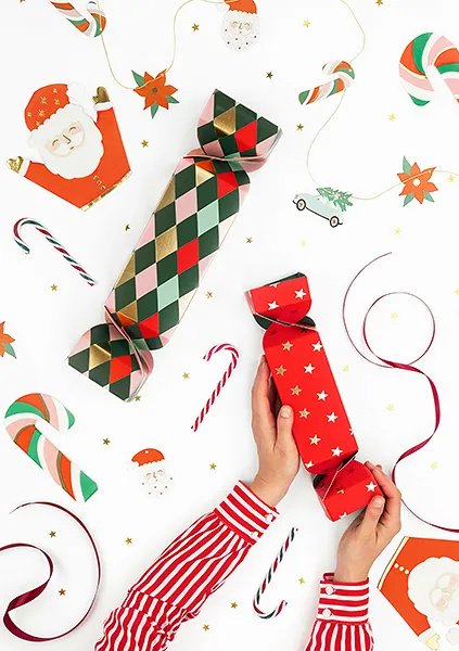 Gaveesker - Karameller - Rød/Grønn - 2-pakning Gaveesker - Karameller - Rød/Grønn - 2-pakning