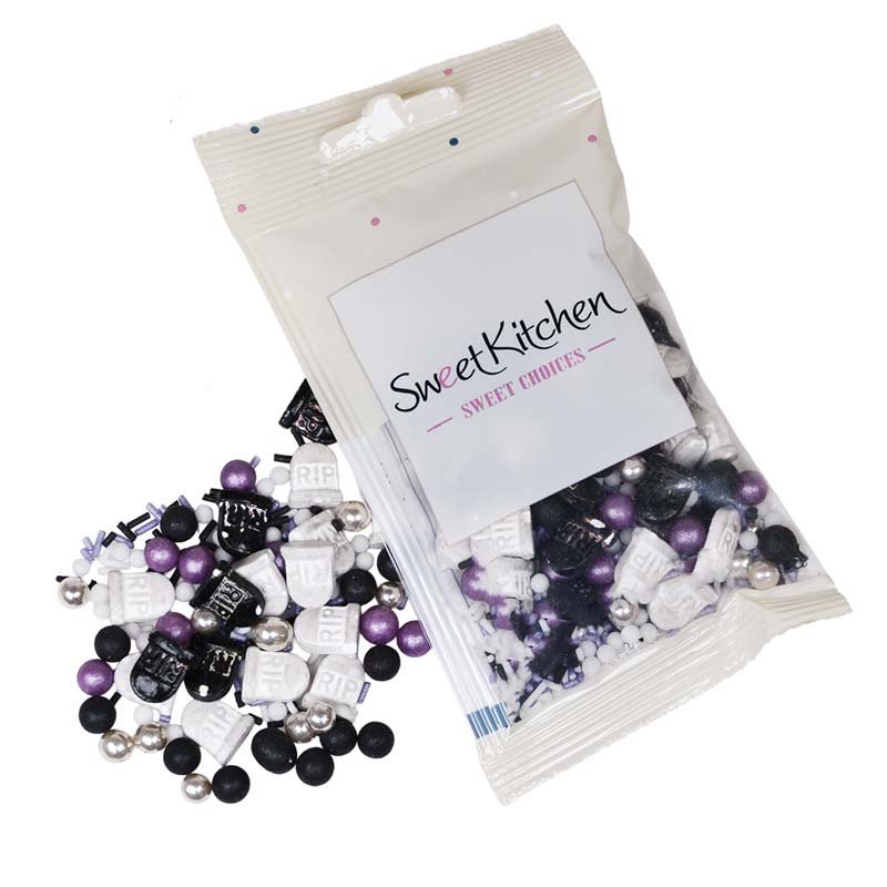 Piledriver-miks - Halloween - Hvil i fred - SweetKitchen - 40g - Dryssblandinger, Sprinkles