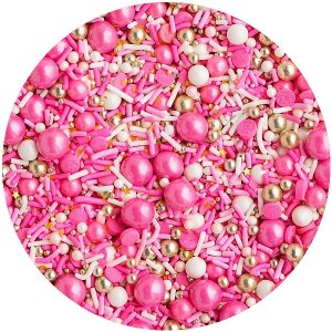 Strøblanding - Sweetapolita - Flamingo - 100 g Strøblanding - Sweetapolita - Flamingo - 100 g