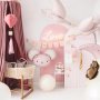 Folieballong - Mus - Rosa