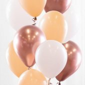 Sammenslått - Ensfargede ballonger Sammenslått - Ensfargede ballonger