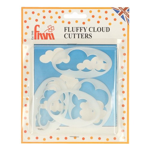 Kakeformer - Fluffy Clouds - 5-pakning Kakeformer - Fluffy Clouds - 5-pakning
