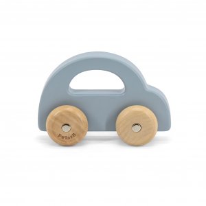 Lekebil - Tre - Blå Lekebil - Tre - Blå