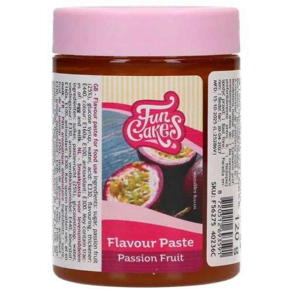 Smakspasta - Pasjonsfrukt - 120g - FunCakes