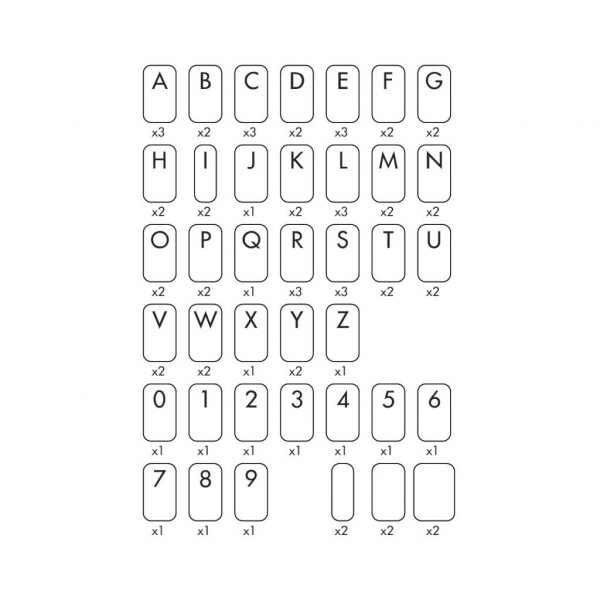 Lag og trykk - Tall og bokstaver - PME Lag og trykk - Tall og bokstaver - PME