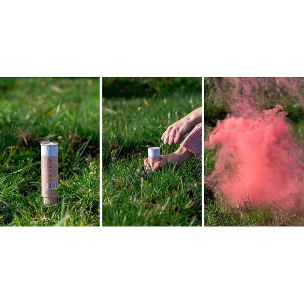 Kruttkanon - Kjønnsavsløring - Rosa Kruttkanon - Kjønnsavsløring - Rosa