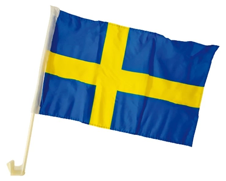 Bildekorasjoner - Sverige - 2-pakning - Bildekorasjoner, Bryllupsdekorasjoner