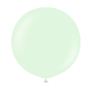 Ballonger ensfargede - Premium 60 cm - Lys gr�nn - 2-pakning