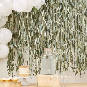 Bakteppe - Grnne blader - Botanisk