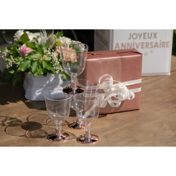 Glass - Vinglass Roségull - 6-pakning Glass - Vinglass Roségull - 6-pakning