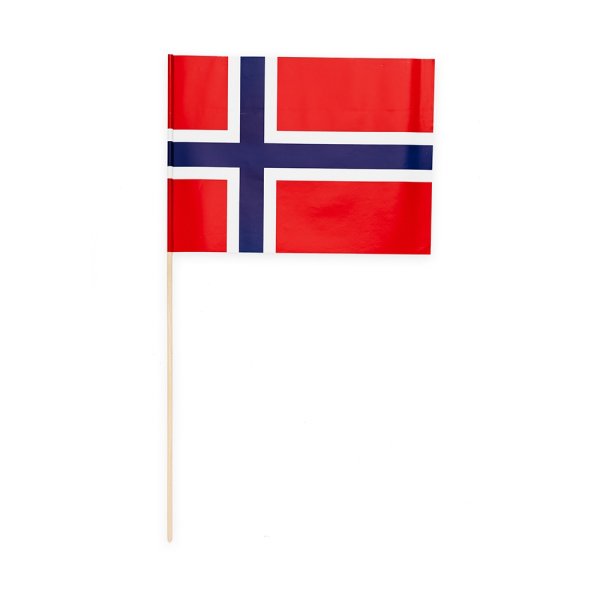 Håndflagg - Norge - 20x30 cm - 50-pakning Håndflagg - Norge - 20x30 cm - 50-pakning